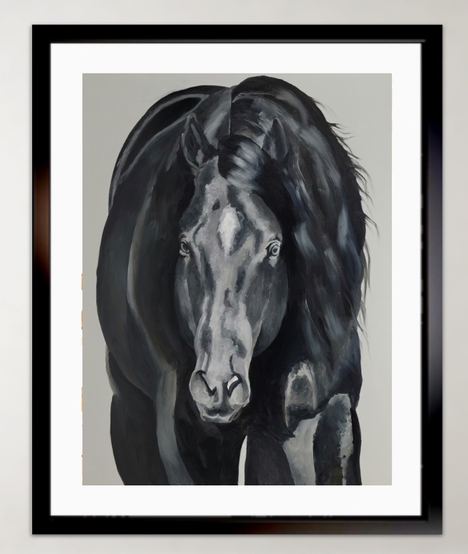 Black Stallion by Brad Jones