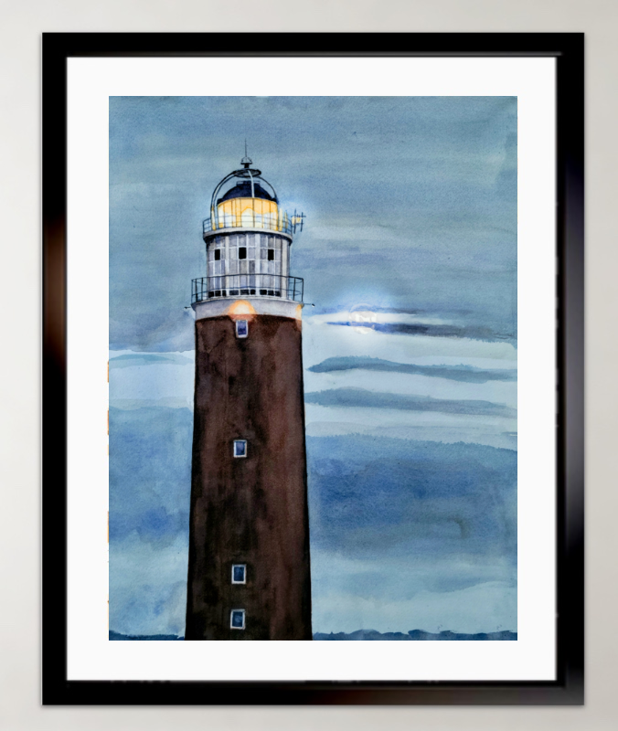 Peace Lighthouse by Brad Jones